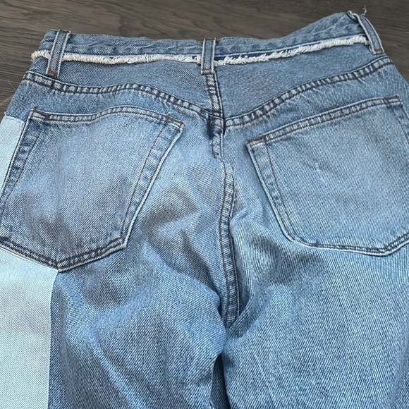 Reformation | Skinny Patch Jeans in Torres Wash Size 26 Light Medium Wash - Picture 16 of 16